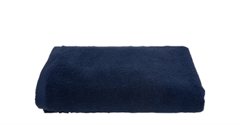 Billede af Tempur Håndklæde - 50x100 cm - Mørkeblå - 100% Bomuld - Frotté håndklæde fra Tempur
